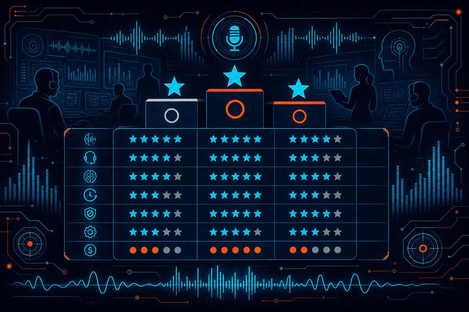 découvrez notre comparateur agent vocal ia 2026 pour trouver le meilleur assistant vocal intelligent. classement complet, avis détaillés et conseils pour choisir l'agent vocal qui vous correspond.
