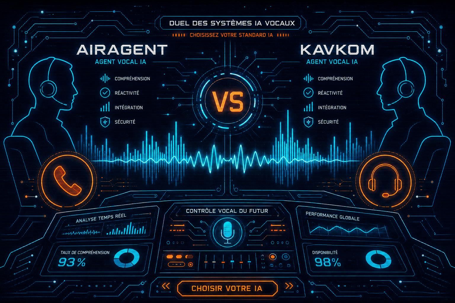 découvrez notre comparaison détaillée entre airagent et kavkom pour choisir le meilleur standard d'ia adapté aux besoins de votre entreprise.
