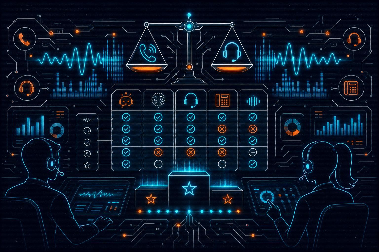 découvrez notre comparatif des meilleures solutions de standard téléphonique virtuel intégrant l'ia pour optimiser la gestion de vos appels professionnels.