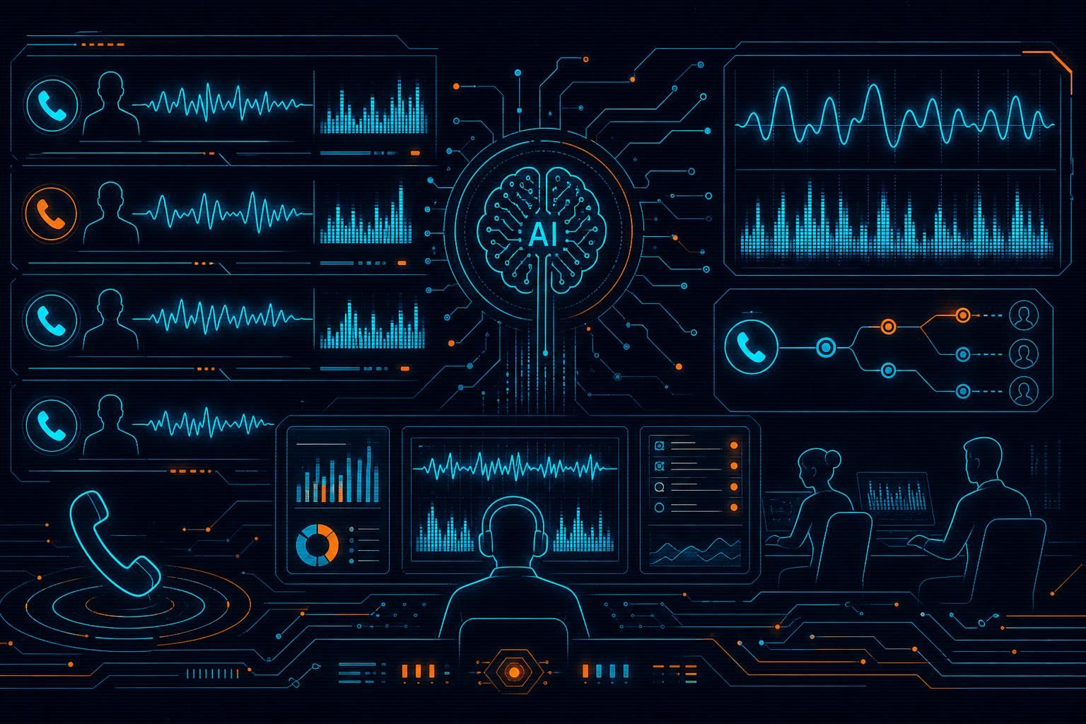 retranscription d'appels avec ia : analysez chaque conversation pour améliorer la compréhension, la qualité et la performance de vos échanges téléphoniques.